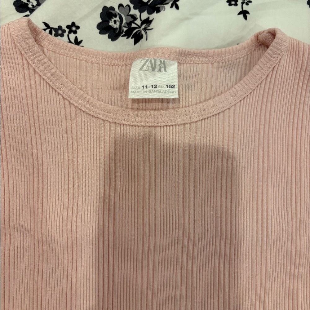 Pink Ribbed Top - Picture 2 of 3